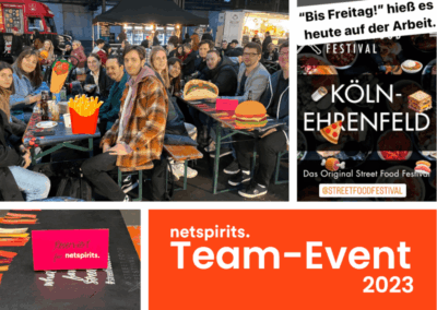 netspirits-Team-Event @ Streetfood Festival