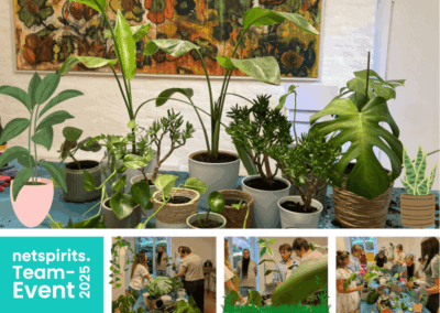 netspirits-Team-Event Pflanzen pflanzen