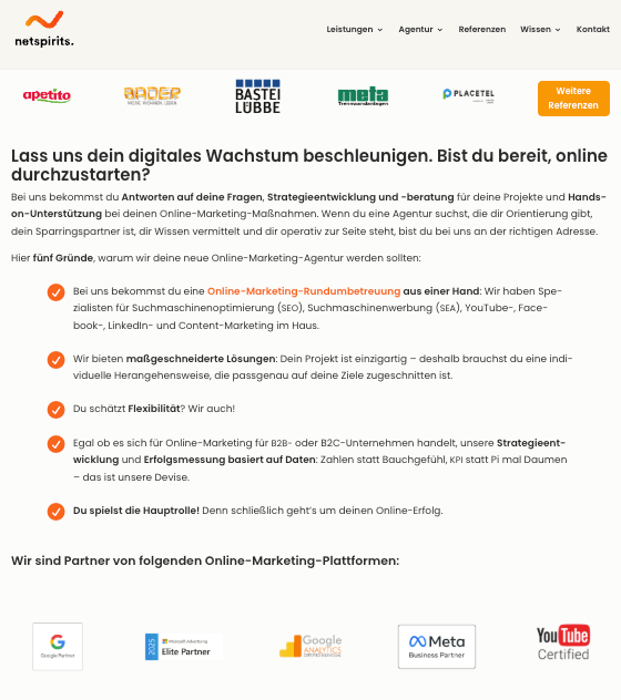 Einsatz von Trust-Signalen auf Webseiten