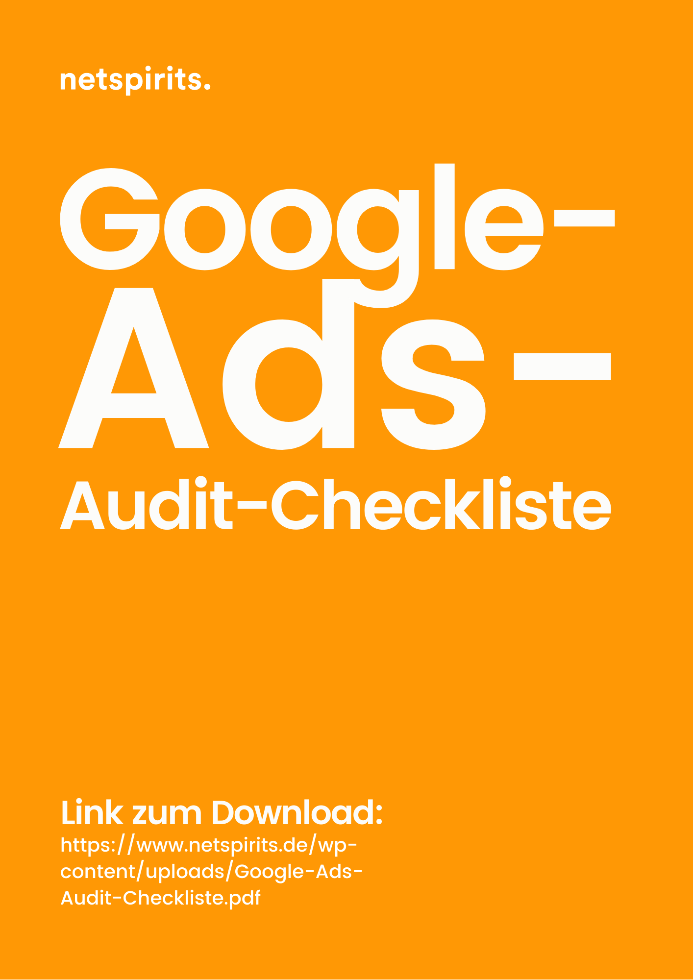 Google-Ads-Audit-Checkliste Checkliste für deinen Google-Ads-Audit
