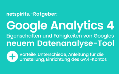 GA4 – das neue Goog­le Analytics