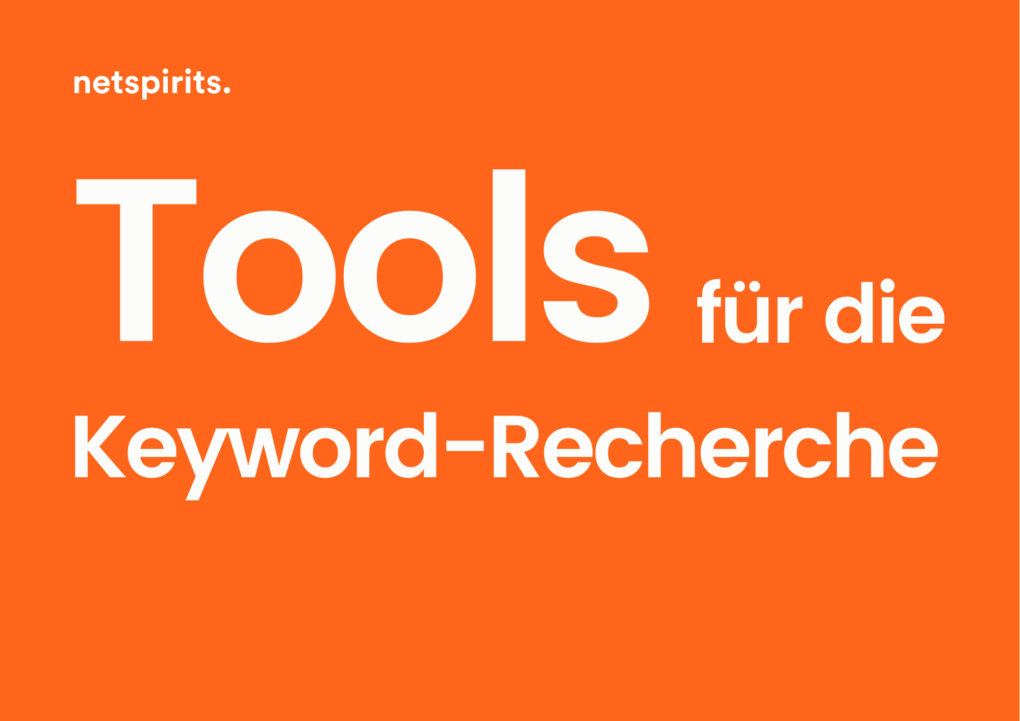 Überblick über Keyword-Analyse und -Recherche-Tools