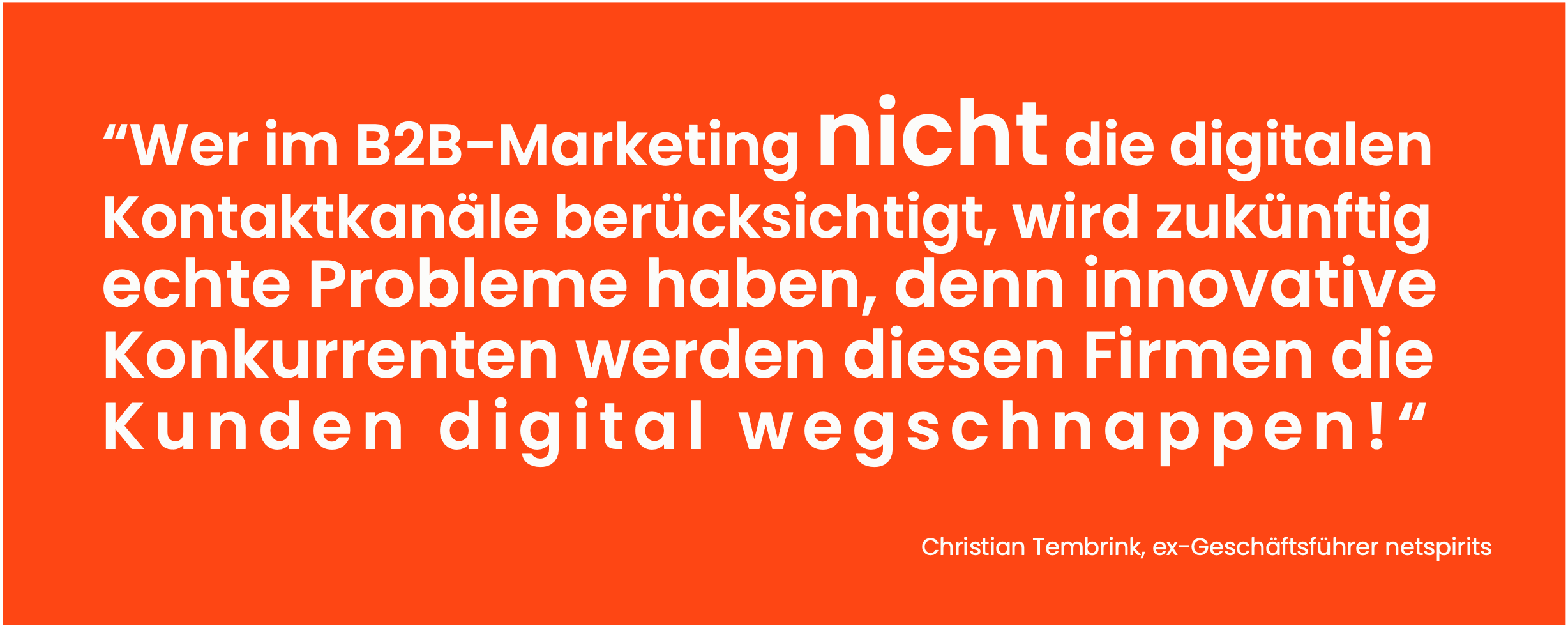 Ohne Online-Marketingkanäle geht heute nichts mehr. 