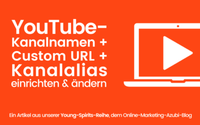 You­Tube-Kanal­na­men ändern – so geht's