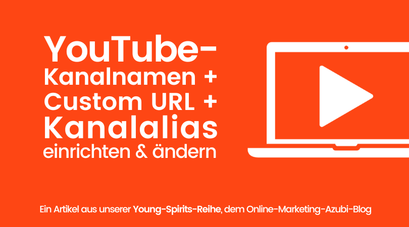 You­Tube-Kanal­na­men ändern – so geht's