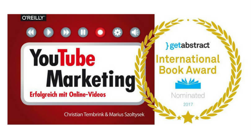 Buch "YouTube-Marketing" von Marius Szoltysek & Christian Tembrink
