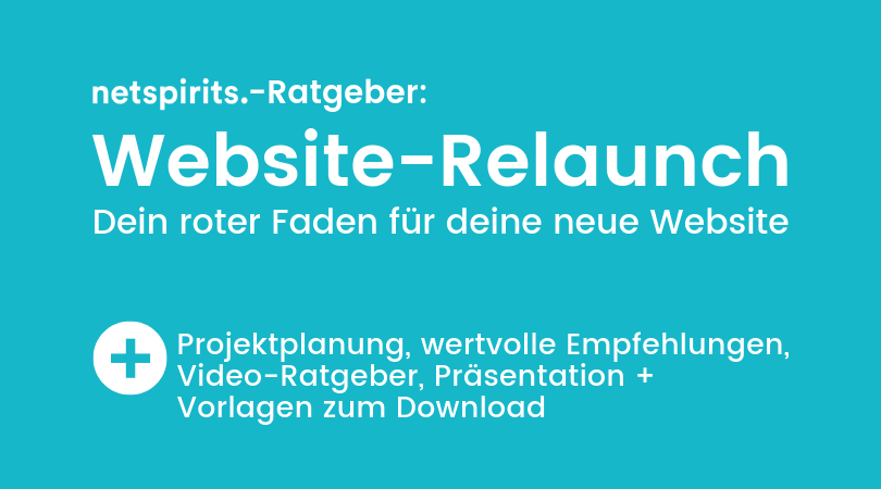 Web­site-Relaunch: So läuft der Neu­start ganz ent­spannt und mit vol­lem Erfolg