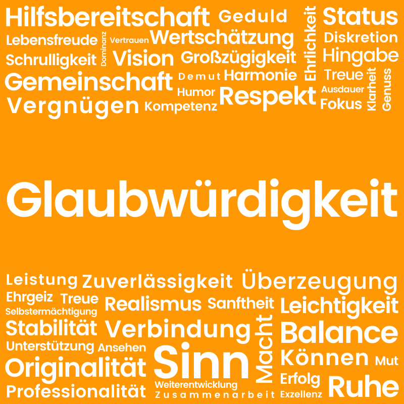 netspirits-Wert: Glaubwürdigkeit