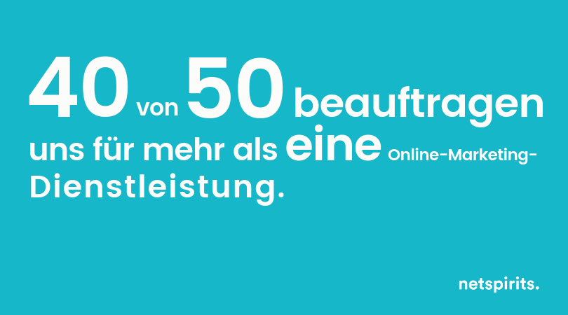 Ganzheitliches Online-Marketing aus einer Hand. 